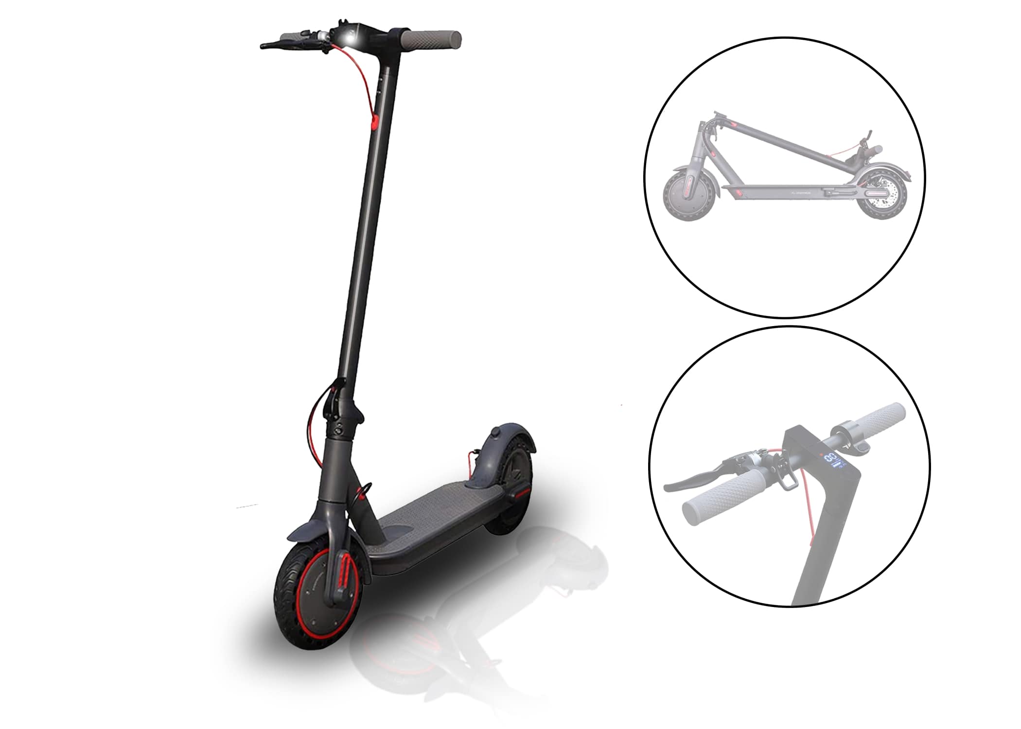Elektromos roller AERIUM AOVO PRO fekete